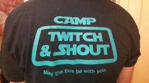 My very snazzy camp counselor shirt. Photo by Rebecca Sawyer